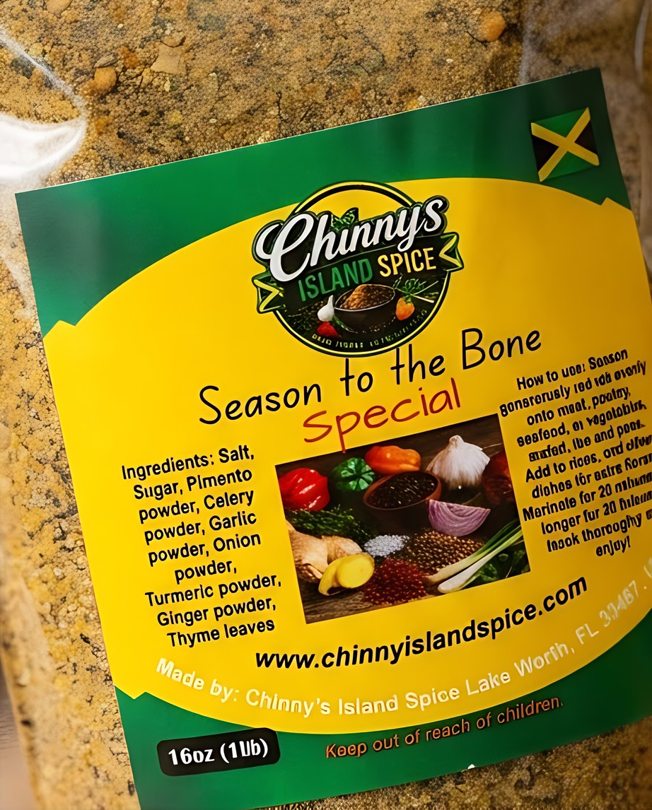 Season to the Bone Special pouch with peppers and garlic