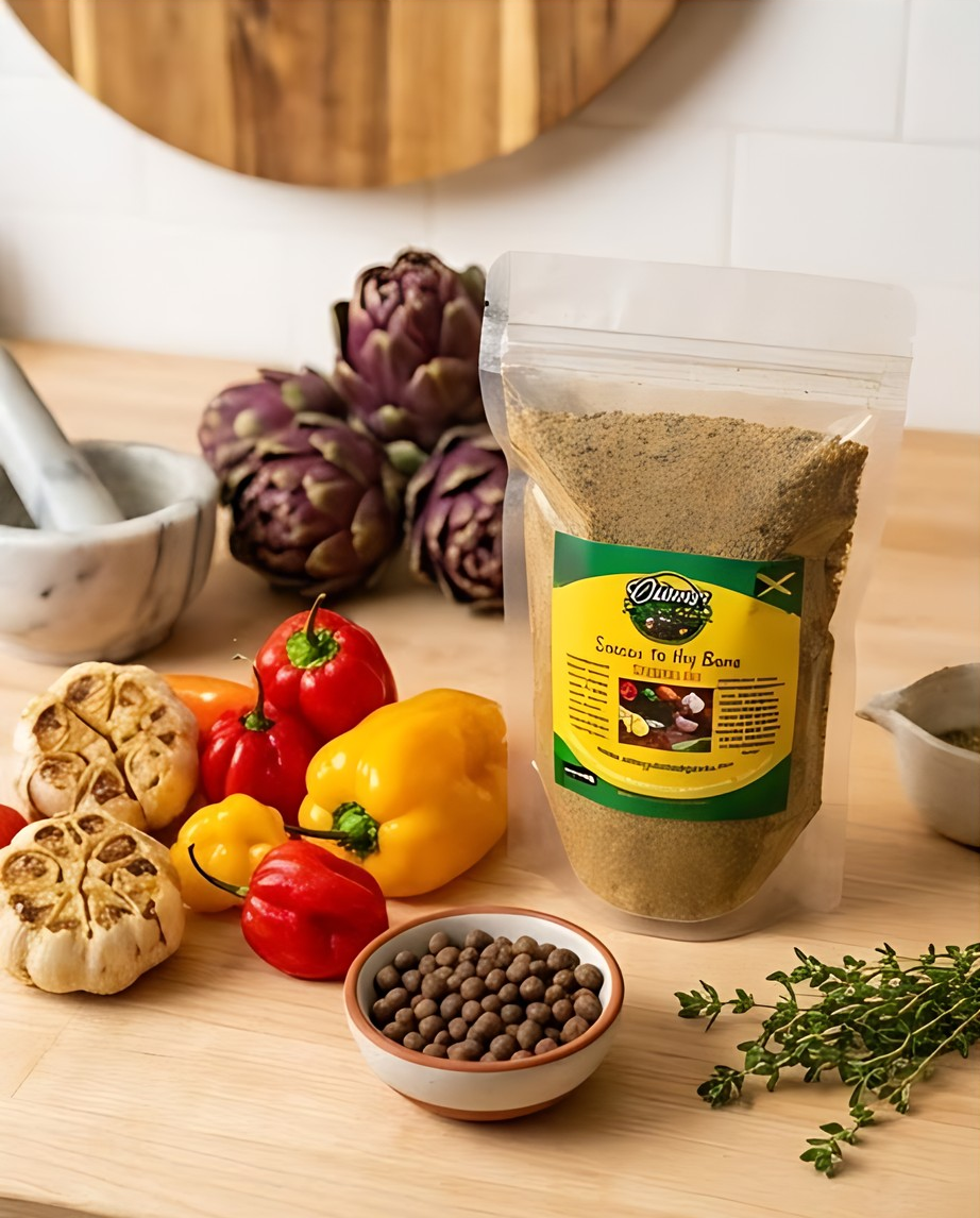 Season to the Bone Special pouch held in kitchen