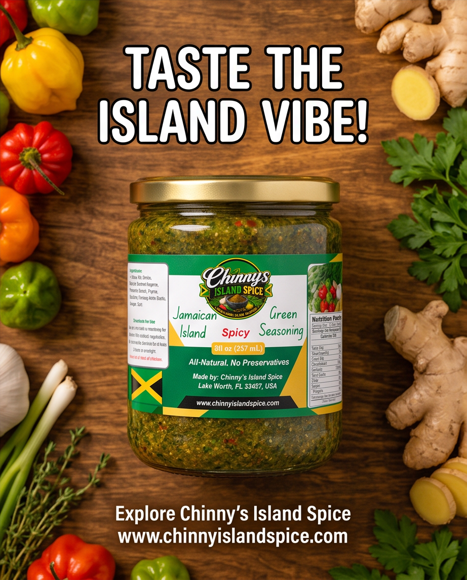 Chinny's Island Spice Jamaican Green Seasoning – Spicy